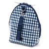 COLORFUL CANDY STYLE Mug Baby Bottle Perfect for Going Made In Large Check Navy B2203700 Pouch, Thick, Pouch, Out, Japan, Pattern, Blue,