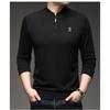Men's Quarter Zip Waffle Knit Pullover, Stand Collar Long Sleeve Casual Top, Breathable Lightweight Shirt for Daily Wear