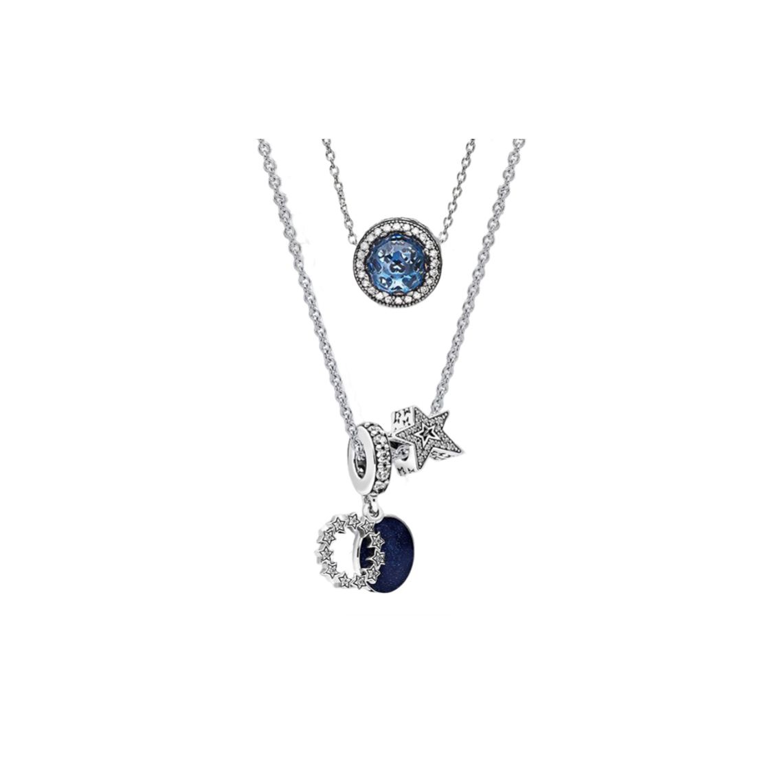 Pandora Falling In Love Necklace Set Women necklaces TZ0071 Box
