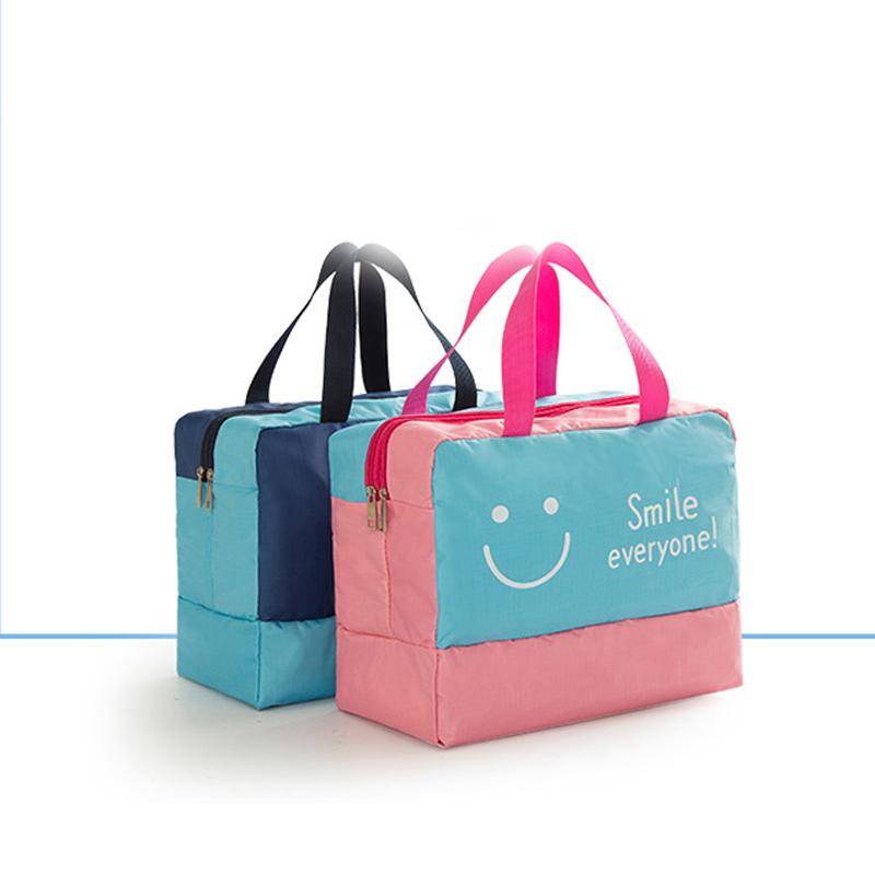 Strand-Schwimmtasche, Nass-Trocken-Trennung, wasserdicht, große Kapazität, Bademantel-Aufbewahrungstasche