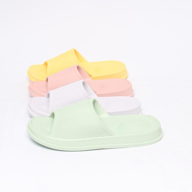 Многоцелевые пушистые тапочки Golji для дома Yellow