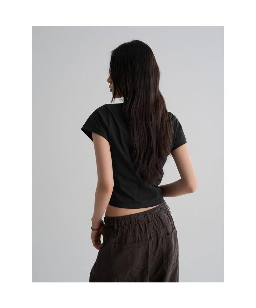 8SECONDS Cool Touch Short Sleeve Boat Neck Short Sleeve T-Shirt Black