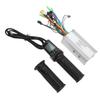 36V 48V 1000W 38A 3 Mode Sine Wave Brushless Controller 128DX Electric Bike Full Throttle Grip with