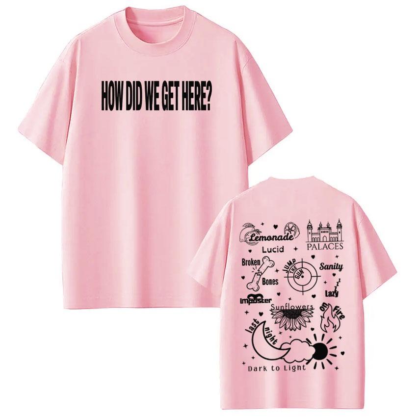 Singer Louis Tomlinson How Did I Get Here Tour 2026 Print Unisex Comfortable and loose Unisexs and Womens Tshirts