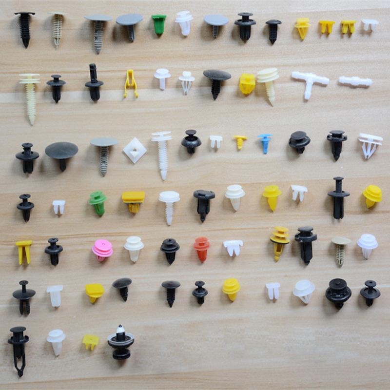 50/100/500Pcs Mixed Auto Fastener Plastic Rivet Seal Replace Screws Weatherstrip Vehicle Car Bumper Mudguard Clips