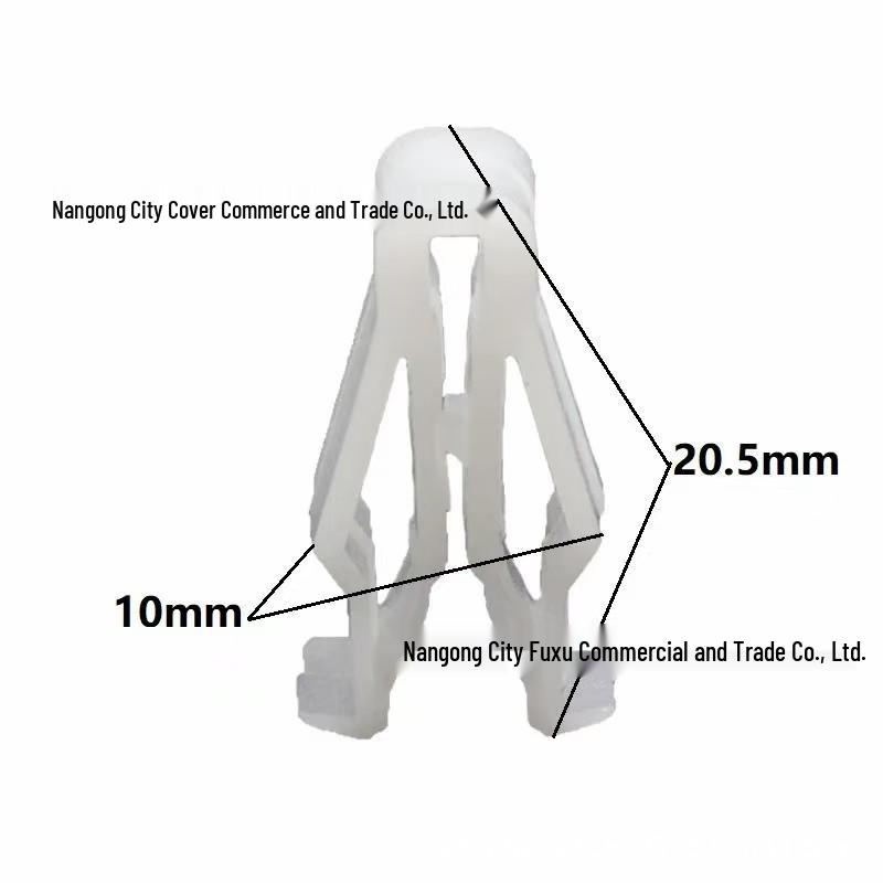 Yadea M6T5 E6 Ouyi Front Fork Guard Panel & Backrest White Buckle Clip Cover