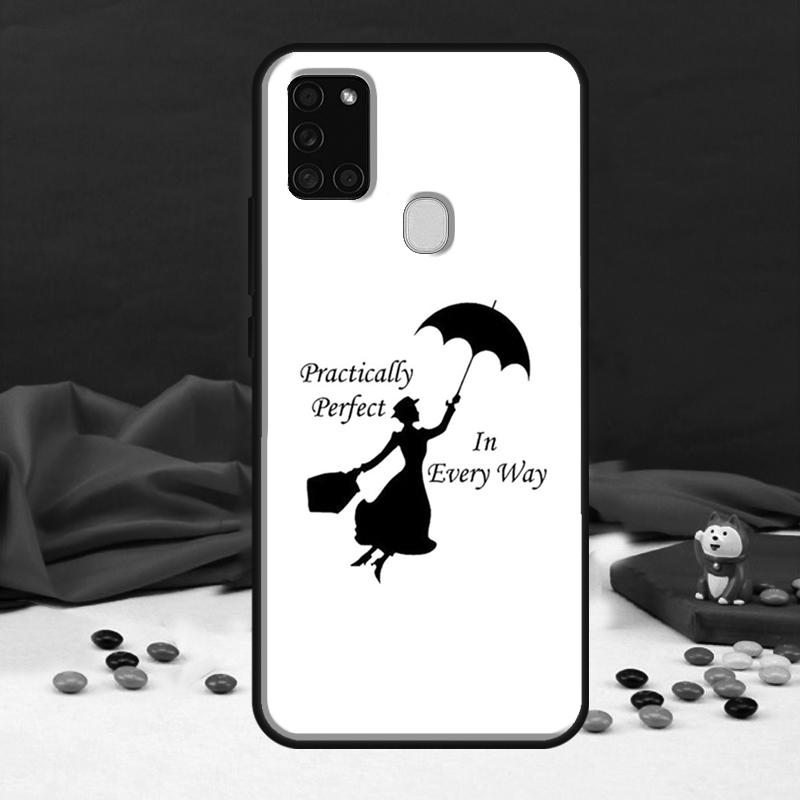 Mary Poppins For Samsung Galaxy A34 A54 A14 A52 A32 A22 A12 A13 A53 A11 A51 A71 A50 Phone Case