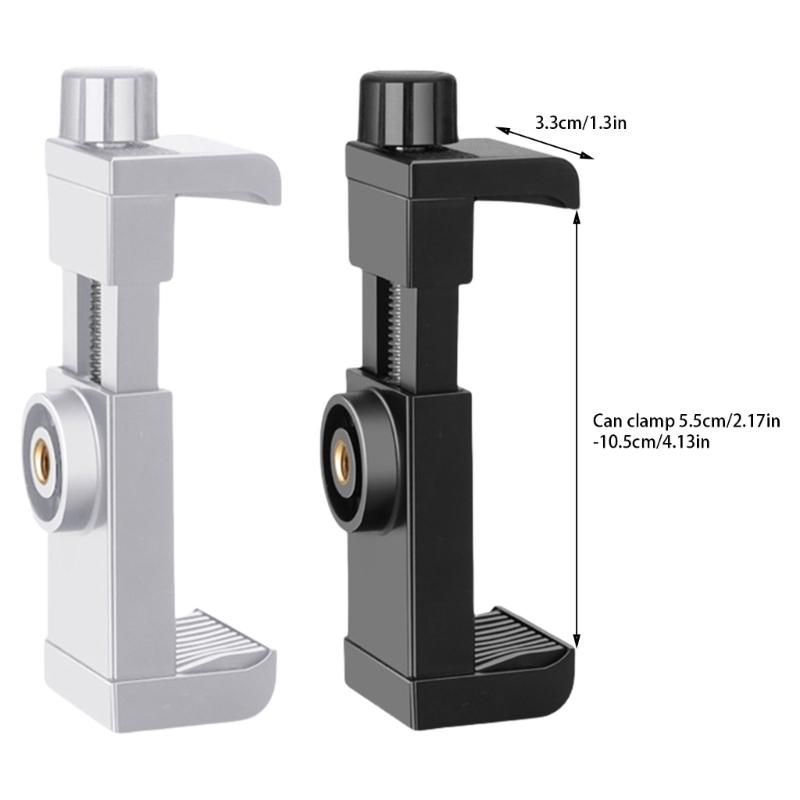Multiple Purpose 1/4" Screw Mount Clamp for Cameras, Phones, and Security Camera Stable and Portable