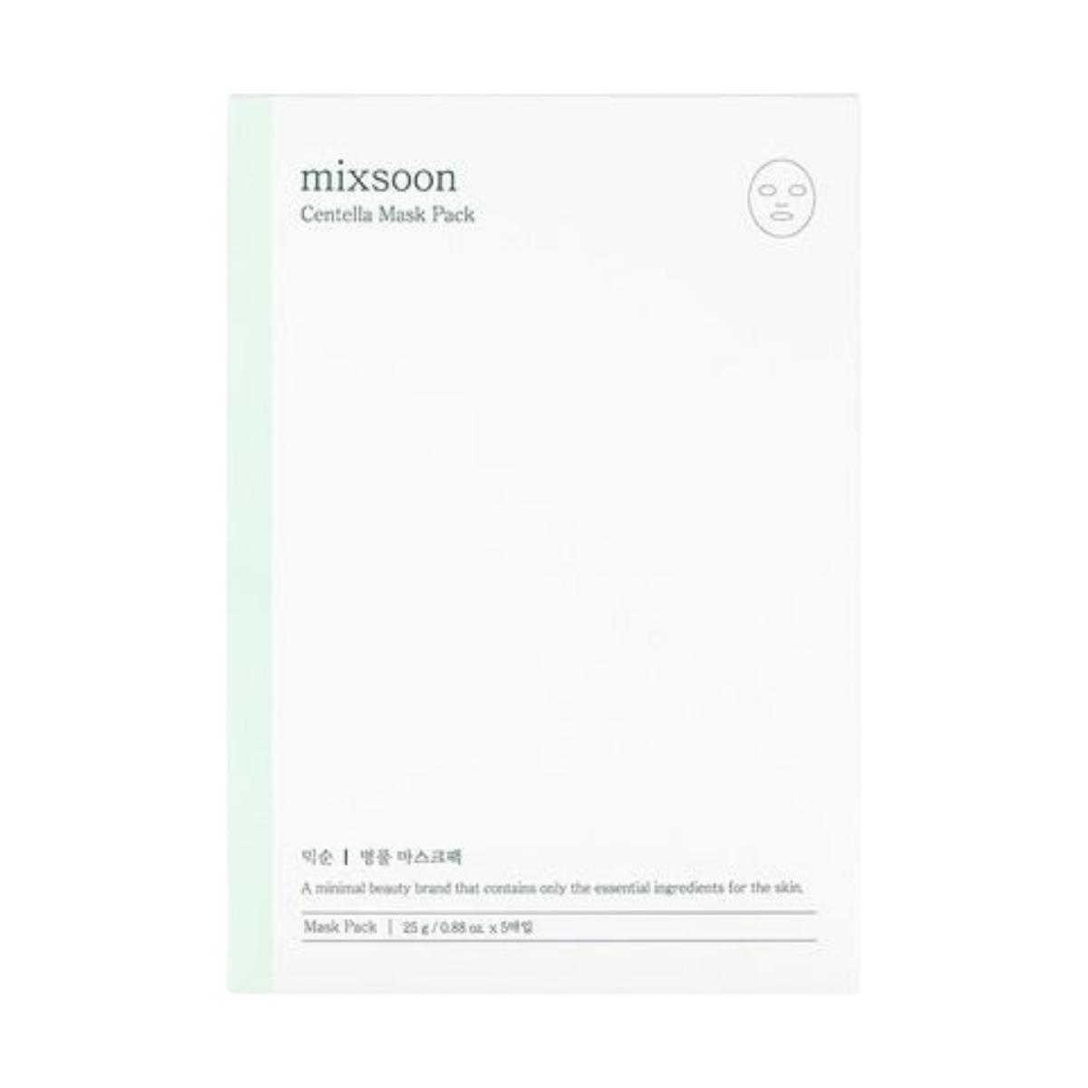 Mixsoon Centella Asiatica Mask Pack Soothing Hydration 25ml x 5ea