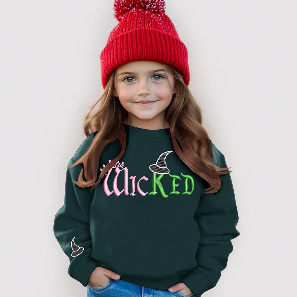 Jungen Mädchen Kindermode Täglich Vielseitig Lässig Rundhals Sweatshirts Täglich Langarm Patchwork Top Sweatshirts