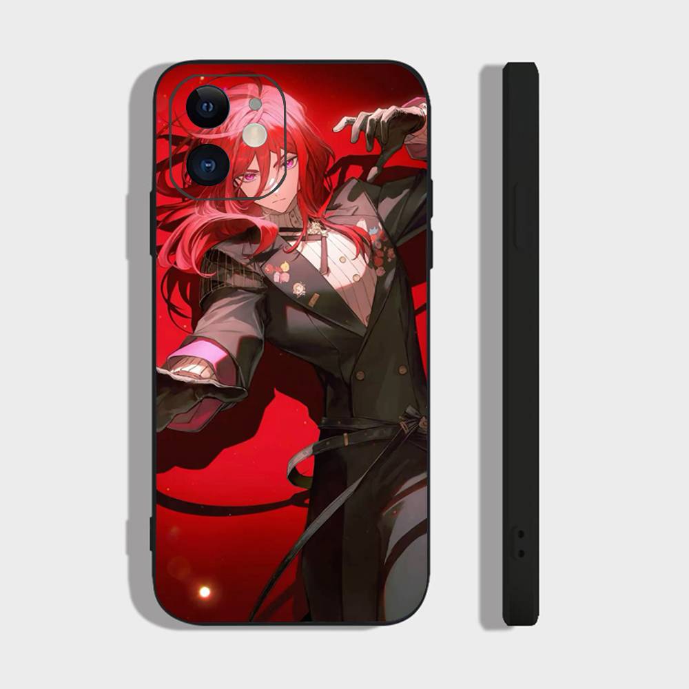 Chigiri Hyoma Manga BLUE LOCK Handyhülle Für IPhone 17 Air 16 15 14 13 Pro Max 11 12 Schwarze Silikonhülle