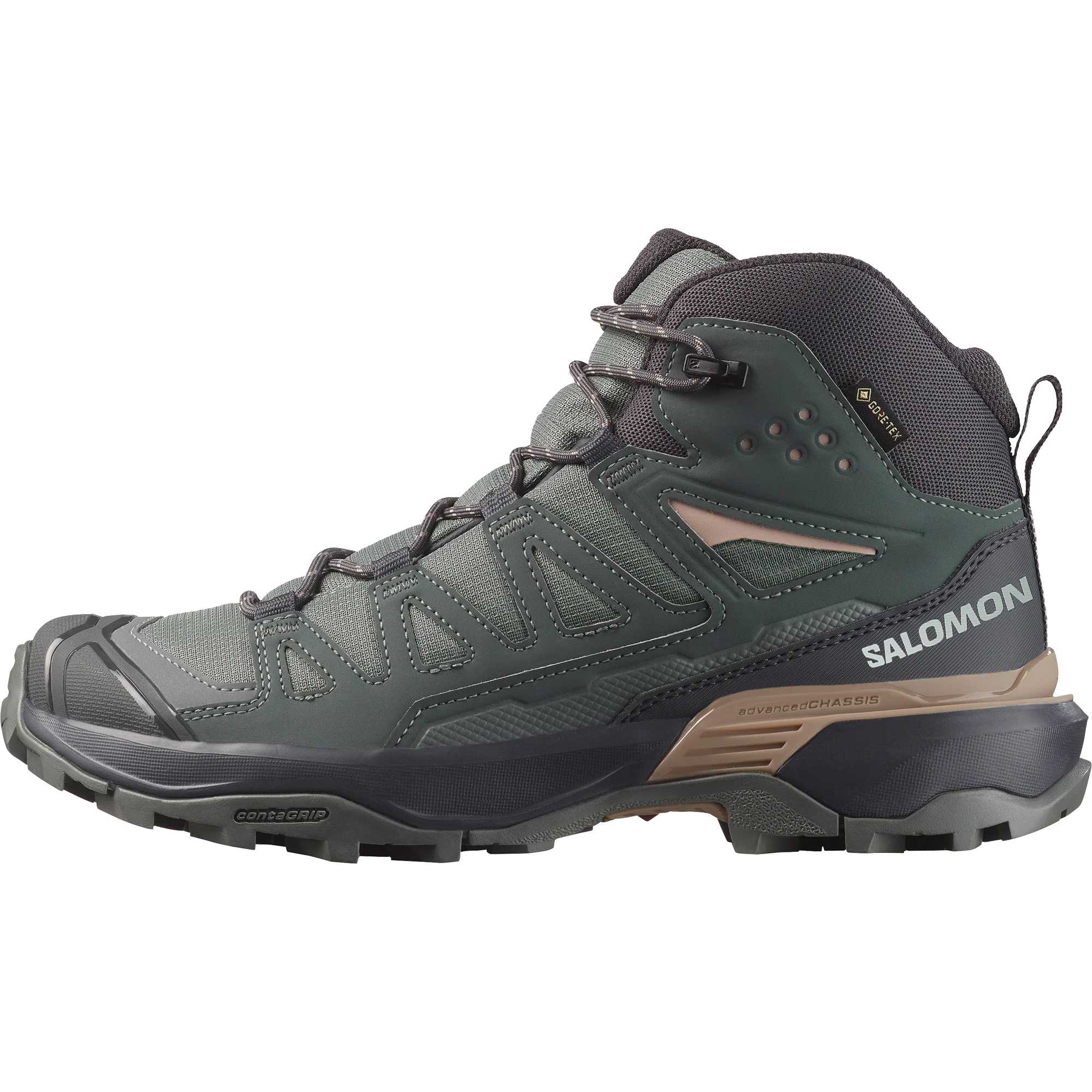 

SALOMON X ULTRA 360 Cushioning, Waterproof, And Breathable Coverage Support Mid top Mountaineering Hiking Shoes Women s Sneakers 478650 40
