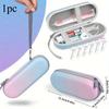 1pc Electric Toothbrush Storage Case Portable Travel Holder EVA Hard Shell Waterproof Dental Tools Clean for Home Trip Daily Use