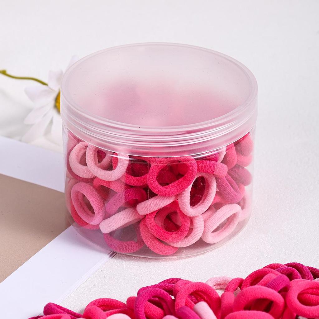 High-Elasticity Hair Ties for Girls - Gentle on Hair, Perfect for Children's Hairstyles