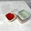 1Pce Travel Mini Soap Box Portable Leak proof Soap Storage Box Suitable for Dormitory Travel Camping Gym Morandi Colors