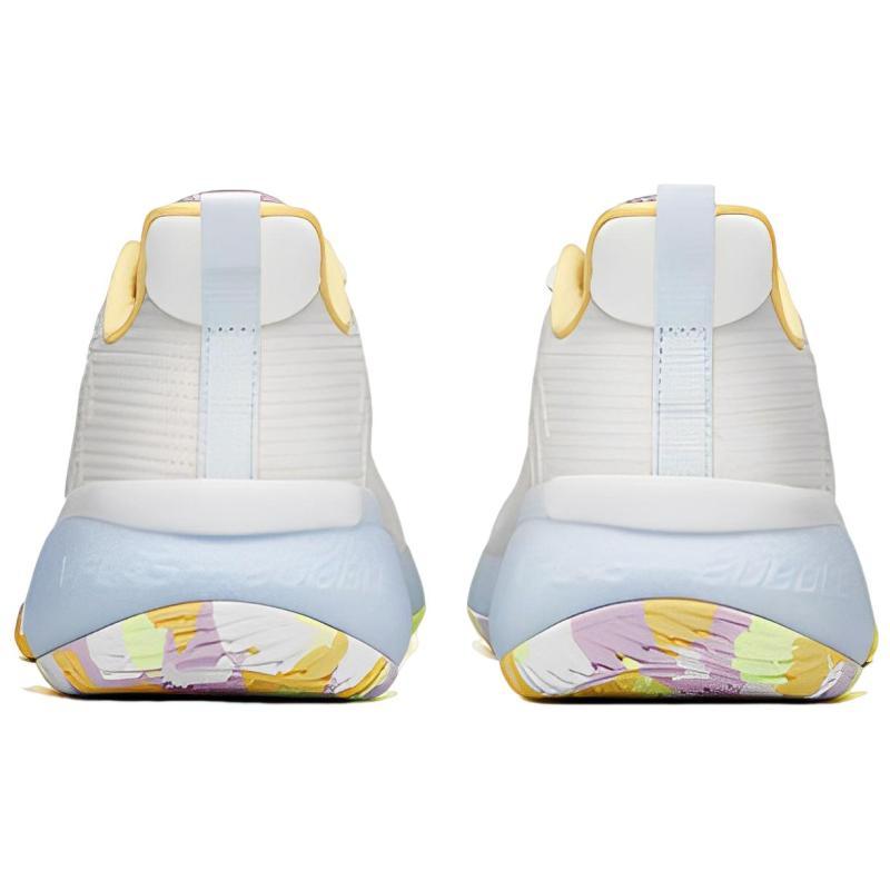 Anta Cement Killer Basketball Shoes Men's Low Top Ivory White/Light Yellow Sneakers 112121606S-4