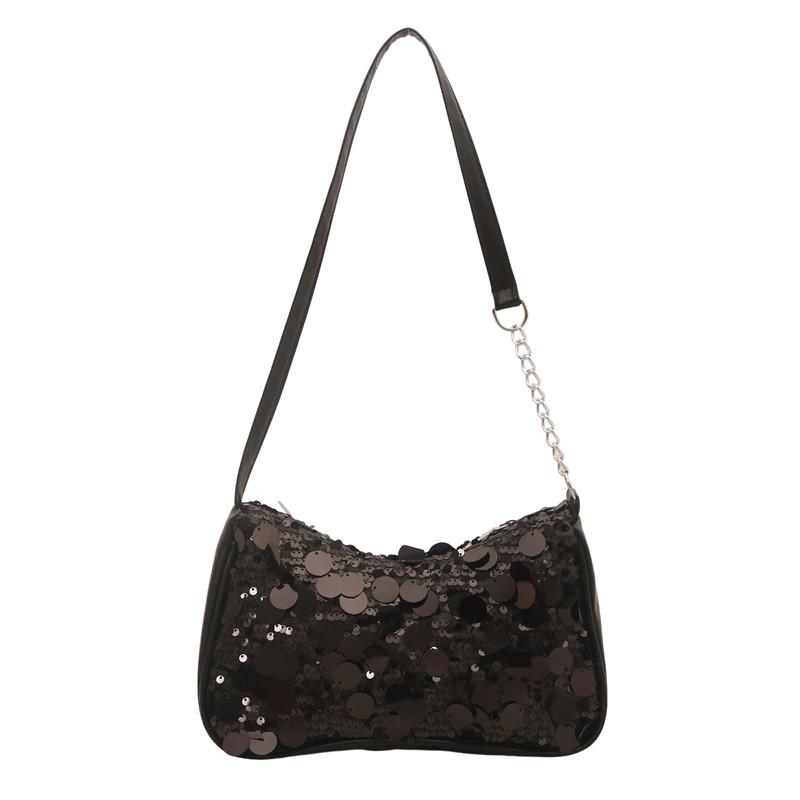 Summer Super Fire Niche Sequin Bag Women's 2025 New Versatile Shoulder Underarm Bag Fashion Popular Small Bag