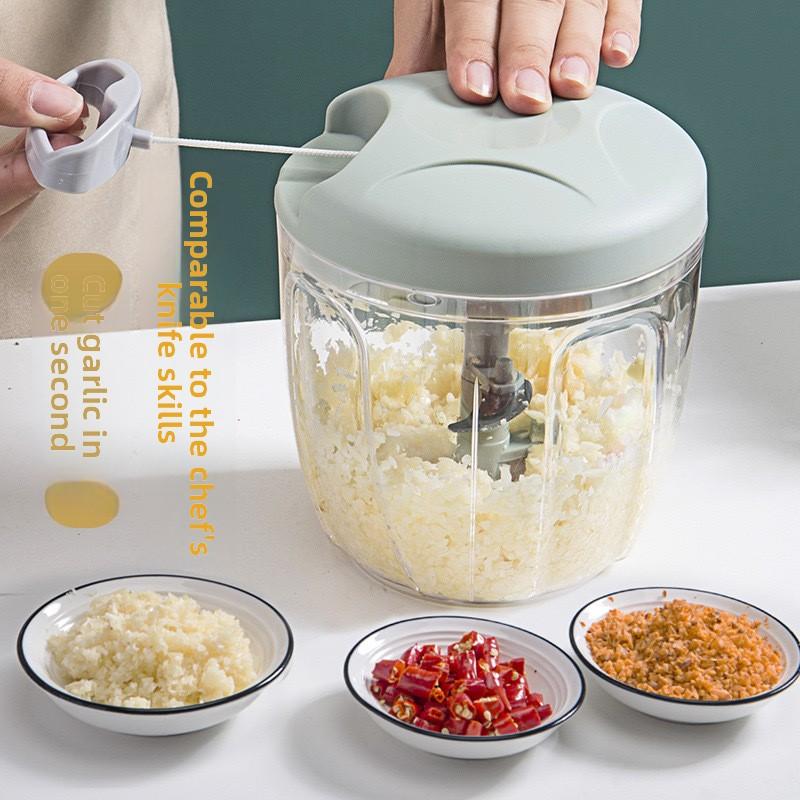 Manual Garlic Crusher, Multi-Function Garlic Press, Stainless Steel Garlic Mincer, Easy To Use Garlic Chopper, Perfect for Garlic Prep