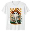 Cappello da Strega Fantasma Margherita Halloween Maglietta Unisex Maglietta Grafica Unisex