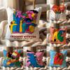 Embrace Creativity Cushion Cover Multi-Scene Pillow Cover for Home & Car - Reversible, Soft & Durable for Daily Use