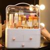Cosmetics Storage Box Dust-Proof Desktop Makeup Organizer With Drawer For Skin Care Products Household Storage Box Shelf