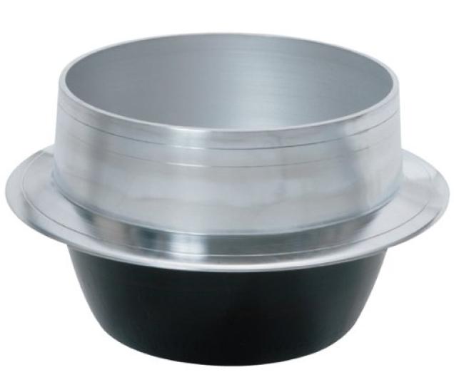 

Aluminum casting small pot without can 20cm серебряный