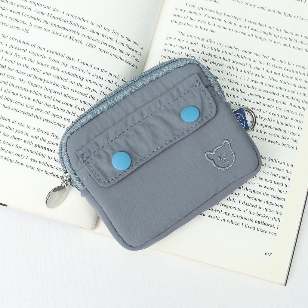 Cute Waterproof Zipper Coin and Card Holder - Large Capacity Clutch Bag