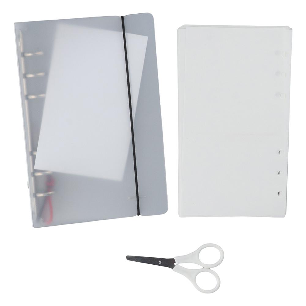 

Органайзер для наклеек A6, многоразовое хранение книг, стикер для занятий, коллекция наклеек для книг