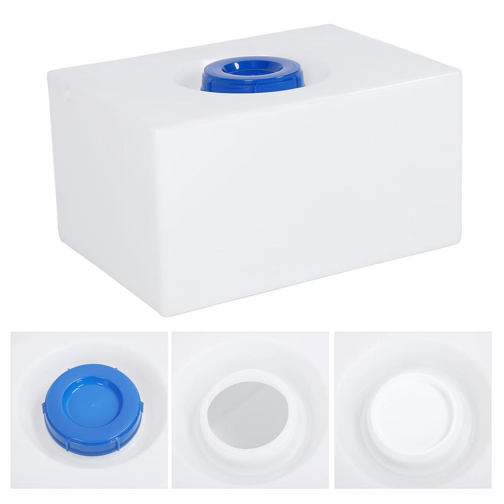 17 Gallon RV Water Storage Tank Food Grade PE Water Holding Tank with Sealing Cover for Trailers Camper Boats Yachts