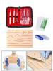 Silicone Skin Suture Training Kit Reusable Traumatic Skin Teaching Module Medical Surgical Suturing Gadgets Supplies