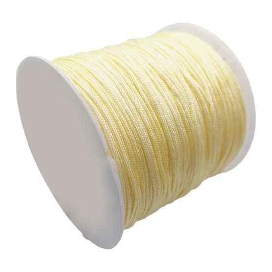 1 Roll Nylon Waxed Craft Cord Breathable Clear Texture Dream Catchers Waxed Thread Cord for Sewing