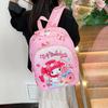 Childrens Cartoon Backpack For Preschoolers With Waterproof Nylon Material And Comfortable Arch Shoulder Straps