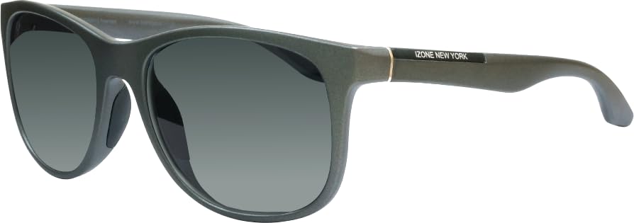 

iZONE High Performance Polarized Sunglasses IDRIVE for Golf [iZONE] P3050-DRBK13 Sports, Driving, Fishing, (Matte Gray-Black) чорний