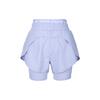 Nike Pro Dri-Fit Two-In-One Fashionable Trendy Simple Solid Color Sports Shorts Women Shorts Purple HJ1205-533