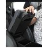 Car Armrest Mat Center Console Arm Rest Protection Cushion Wave Embroider PU Leather Auto Armrests Storage Box Cover Pad