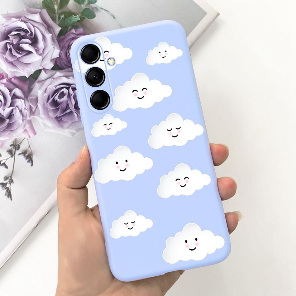 For Samsung Galaxy A25 5G Phone Case Samsung A25 2023 SM-A25B Fashion Moon Design Soft Silicon Back Cover