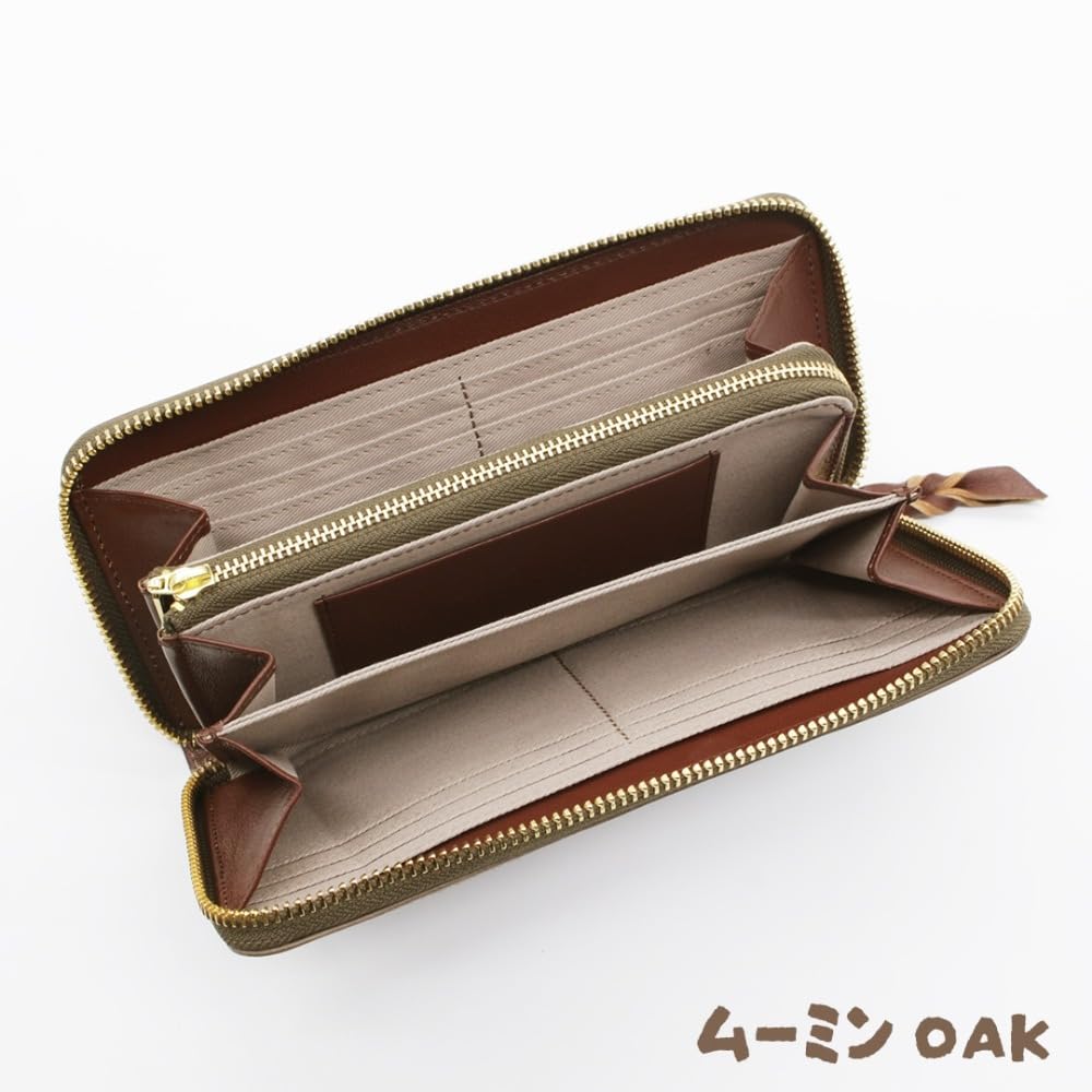Moomin Long Genuine 82013 [Moomin] [Official] Wallet, Wallet, Leather, Standard, No.