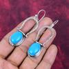 Sleeping Beauty Turquoise Jewelry, 925 Solid Sterling Silver Earrings Jewelry, Handmade Earrings Gemstone Jewelry For Women