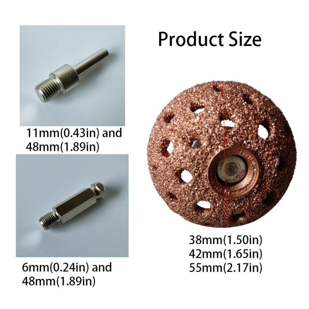 Carbide Rasp Grinding Head Coarse Grit Tire Tool Tungsten Steel Patch Tool  Car Maintenance