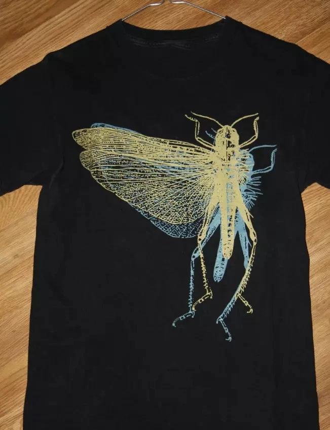SALE Vtg The Locust Band For Fans Heavy Black T Shirt For Men Full Size C