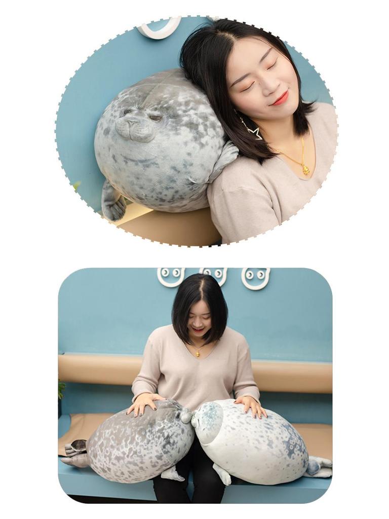 Osaka Ocean Aquarium Cute Soft Seal Plush Hug Pillow