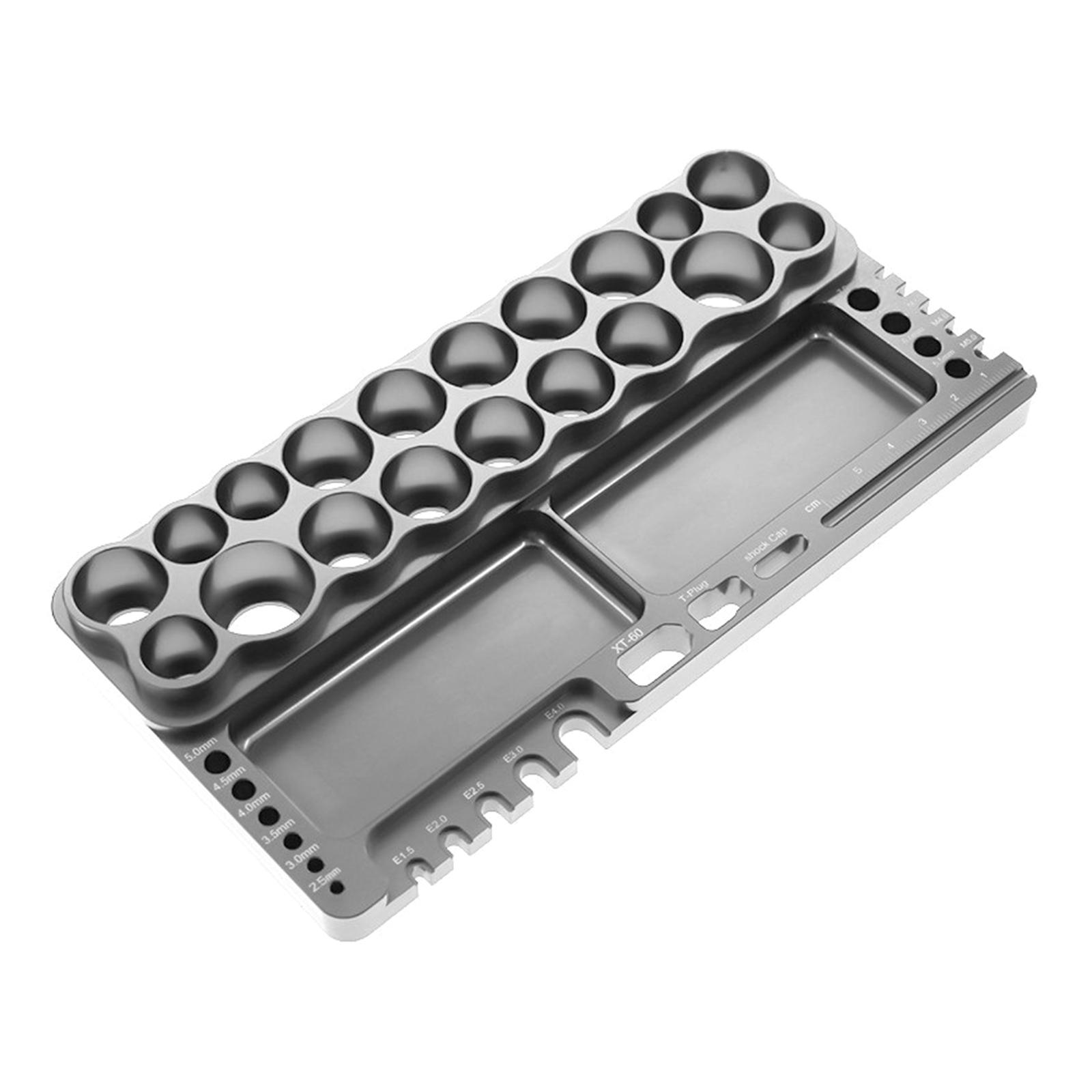 

Hex Screwdriver Kit Holder Rack Storage 18 Holes Bracket Key Wrench Repair Tool Shelf For All RC Cars