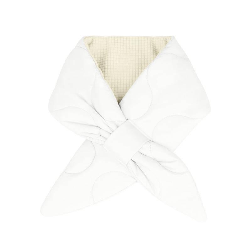 Korean Style Warm Scarf Winter Women's High-end Fashion Thick Solid Color Long European American Cross-border Down