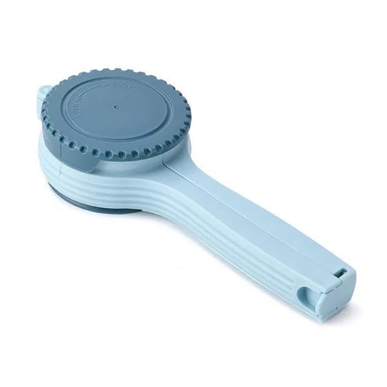 

Зажим для герметизации пищевых продуктов ABS Fresh Keeping большого калибра с крышкой и носиком для заливки пищевых пакетов Зажим для закусок розовый Blue