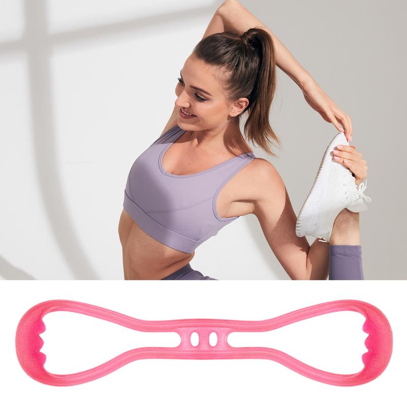 Trainingsbänder 8-förmige Dehnbänder Rutschfeste Dehnbare Brustexpander Fitness Zugseil Für Muskeltraining Pilates Ausrüstung