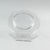 Simple Circular Stable Transparent Acrylic Bracelet Display Rack Jewelry Stand