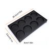 8-Hole Grilled Sausage Pan Rust Proof Meat Fryer Plate Wear Resist Bread Mold Pan for Homemade French Bread Pan
