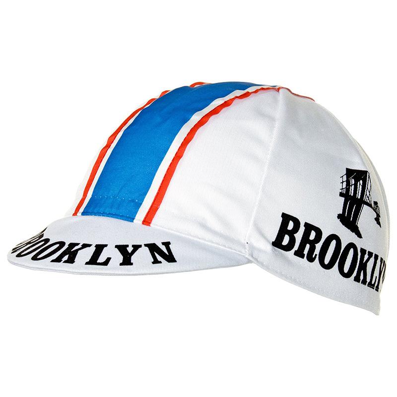 Cappellino da Ciclismo Brooklyn Team Uomo Cappello da Ciclismo Sicurezza Traspirante Classico Copricapo per Bicicletta Cappellino da Sole per Bici