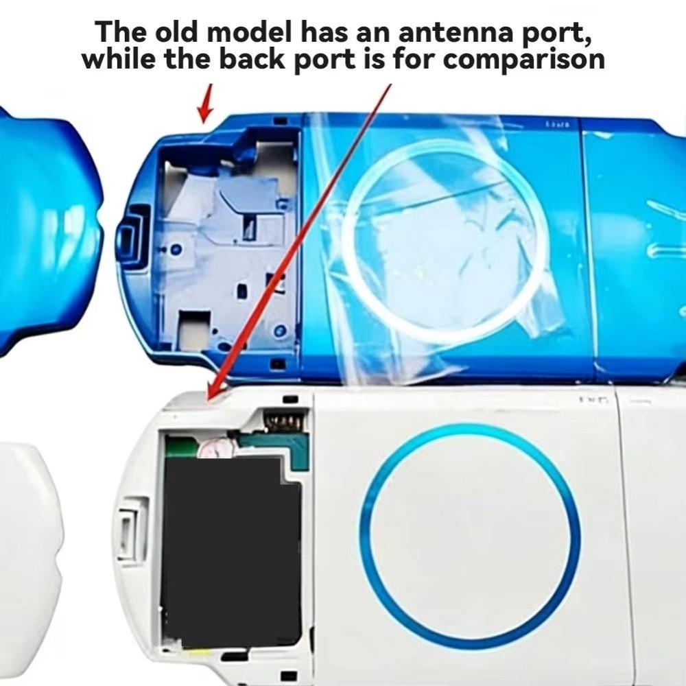 Full Set Replacement Cover Transparent Full Cover Full Housing Shell for PSP3000 03 Version