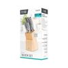 Teesa Balanced 5-in-1 Stainless Steel Kitchen Knife Set